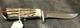Jim Ort OZ Custom Fixed Blade Hunting Knife Genuine Stag & Ironwood Sheath & Box