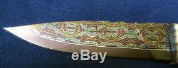 Johan Gustafsson Mosaic Blade Hand Crafted Hunting / Skinning Knife