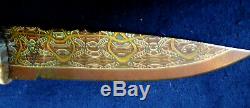 Johan Gustafsson Mosaic Blade Hand Crafted Hunting / Skinning Knife