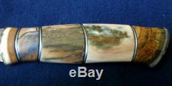 Johan Gustafsson Mosaic Blade Hand Crafted Hunting / Skinning Knife