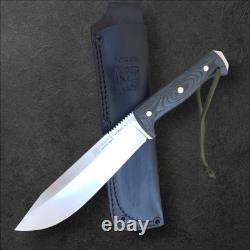 Joker Nomad 6.5 Fixed Knife 6¾? Full Tang Bohler N695 Steel Blade Micarta Handle