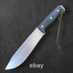 Joker Nomad 6.5 Fixed Knife 6¾? Full Tang Bohler N695 Steel Blade Micarta Handle