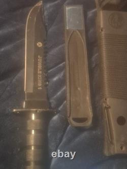 Jungle King 1 Survival Knife with Sheath Hunting Knife