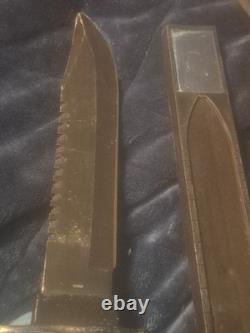 Jungle King 1 Survival Knife with Sheath Hunting Knife