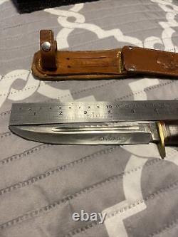 K. P. Sogoian buffalo brand knife Super hollow ground solingen Steel Deer Bear Elk