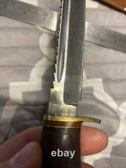 K. P. Sogoian buffalo brand knife Super hollow ground solingen Steel Deer Bear Elk