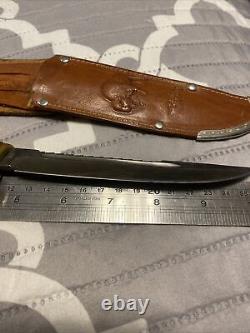 K. P. Sogoian buffalo brand knife Super hollow ground solingen Steel Deer Bear Elk