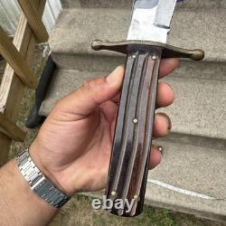 KA-BAR 1210 J Bowie USA Fixed Blade Knife W Sheath