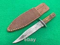 KABAR, LL BEAN VINTAGE 1930 TO 1960 CONTRACT KNIFE BEAUTIFUL WithSHEATH