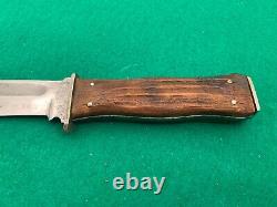 KABAR PRE-WAR 1923-30's RARE UNION CUT CO. BONE HUNTER KNIFE & SHEATH