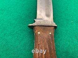 KABAR PRE-WAR 1923-30's RARE UNION CUT CO. BONE HUNTER KNIFE & SHEATH