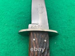 KABAR PRE-WAR 1923-30's UNION CUT CO. FULL BLD. BEAUTIFUL HUNTING KNIFE