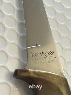 KERSHAW #1029 (Lake Oswego, Oregon USA) By Kai JAPAN Fixed Blade KNIFE