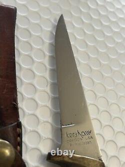 KERSHAW #1029 (Lake Oswego, Oregon USA) By Kai JAPAN Fixed Blade KNIFE