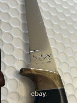 KERSHAW #1029 (Lake Oswego, Oregon USA) By Kai JAPAN Fixed Blade KNIFE