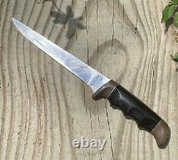 KERSHAW SKINNING KNIFE MODEL 1031 OREGON USA by Kai Japan used original patina