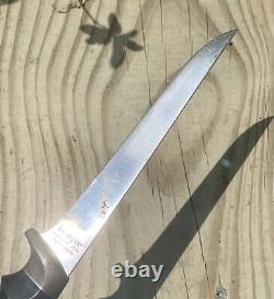 KERSHAW SKINNING KNIFE MODEL 1031 OREGON USA by Kai Japan used original patina