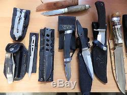 Knife Collection Total Of 28 Knives No Reserve
