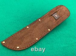 Kabar Stag Pre-war 1927 To 1945 Only, Super Rare Nice Big Knife & Sheath