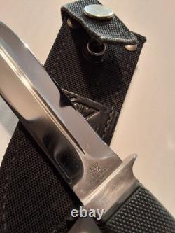 Katz Avenger Series Divers Fixed Blade Knife Black Kraton XT70 9