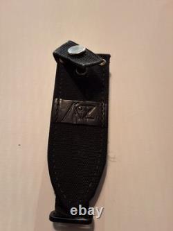 Katz Avenger Series Divers Fixed Blade Knife Black Kraton XT70 9