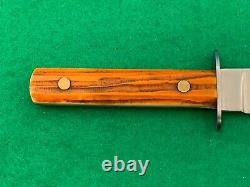 Kent N. Y. City 1931 Knife 67 To 91 Yrs Old Perfect Bone Vintage Tight Sheath