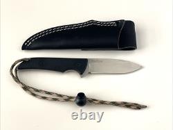 Kershaw 1084 Skyline Fixed Blade Knife Sandvik 14C28N Sheath USA Excellent