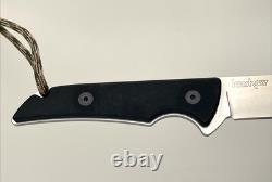 Kershaw 1084 Skyline Fixed Blade Knife Sandvik 14C28N Sheath USA Excellent