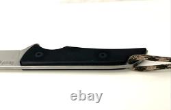 Kershaw 1084 Skyline Fixed Blade Knife Sandvik 14C28N Sheath USA Excellent