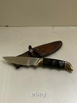 Kershaw Elk Hunter Fixed Blade Skinner Knife Kai Japan 1034 No Box Vintage