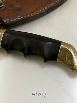 Kershaw Elk Hunter Fixed Blade Skinner Knife Kai Japan 1034 No Box Vintage