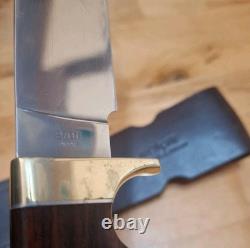 Kershaw Model 2701 12 Bowie Knife Grooved Handle Rare Excellent Condition