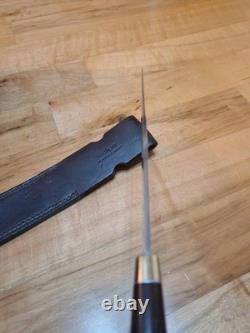 Kershaw Model 2701 12 Bowie Knife Grooved Handle Rare Excellent Condition