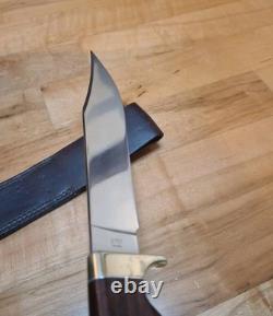 Kershaw Model 2701 12 Bowie Knife Grooved Handle Rare Excellent Condition