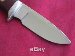 Khyber 2650 Vintage Loveless Style Drop Point Hunting Knife withBox, 1970s