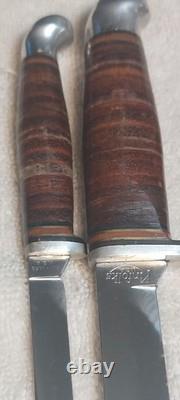 Kinfolks Fixblade Knife Set In NM Condition