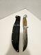 Kinfolks Flame Edge Super Hunter 568 TC Hunting Knife Stag Handle Old Vintage