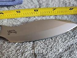 Knives Of Alaska Model 821fg Yukon Belt Knife #1 Suregrip Black Handle Euc