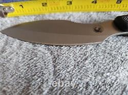 Knives Of Alaska Model 821fg Yukon Belt Knife #1 Suregrip Black Handle Euc