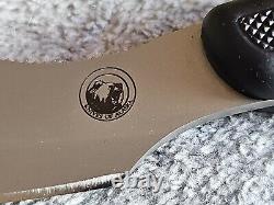 Knives Of Alaska Model 821fg Yukon Belt Knife #1 Suregrip Black Handle Euc