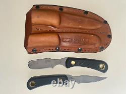Knives of Alaska Muskrat/Cub Bear Combo Knife Set Suregrip Handle Slightly Used