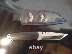 Kurt MEERDINK Custom, 1 of 1, EDC Tanto. 8.25''/3.5'' EDC Knife. MINT & RARE