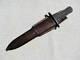 LARGE AND HEAVY, FINE QUALITY, RARE, ENGLISH, HUNTING OR FIGHTING BOWIE 1800s