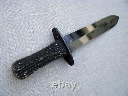 LARGE AND HEAVY, FINE QUALITY, RARE, ENGLISH, HUNTING OR FIGHTING BOWIE 1800s