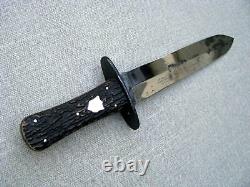 LARGE AND HEAVY, FINE QUALITY, RARE, ENGLISH, HUNTING OR FIGHTING BOWIE 1800s