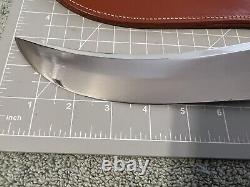 LEE O. K. OLSEN Huge Buffalo Skinner Knife Model 2700-8BUF Stag Handle OK German