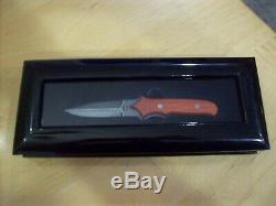 LIMITED EDITION BUCK KNIFE 970 DAMASCUS DAGGER 2001 Used with Original Box