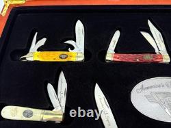 LOT of 10 Vintage Fixed Blade & Folding Pocket Knife Filet Fishing Hunting Case