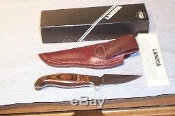 Lakota Fin Wing Knife & Sheath Never Used Condition In Box Made In Seki Japan