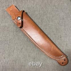 Large, Custom Handmade, FW Olivetto, Inox, Stag, Custom Sheath